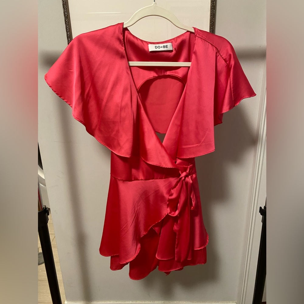 Wrap around romper
